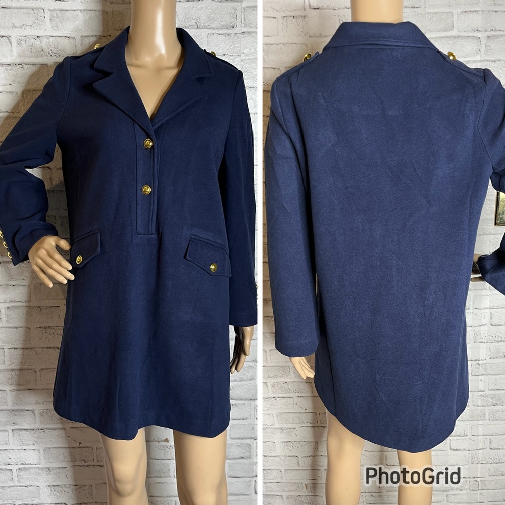 Tuckernuck soft navy mini dress